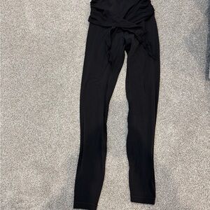 Lululemon Align Black High-Waisted Leggings size 6